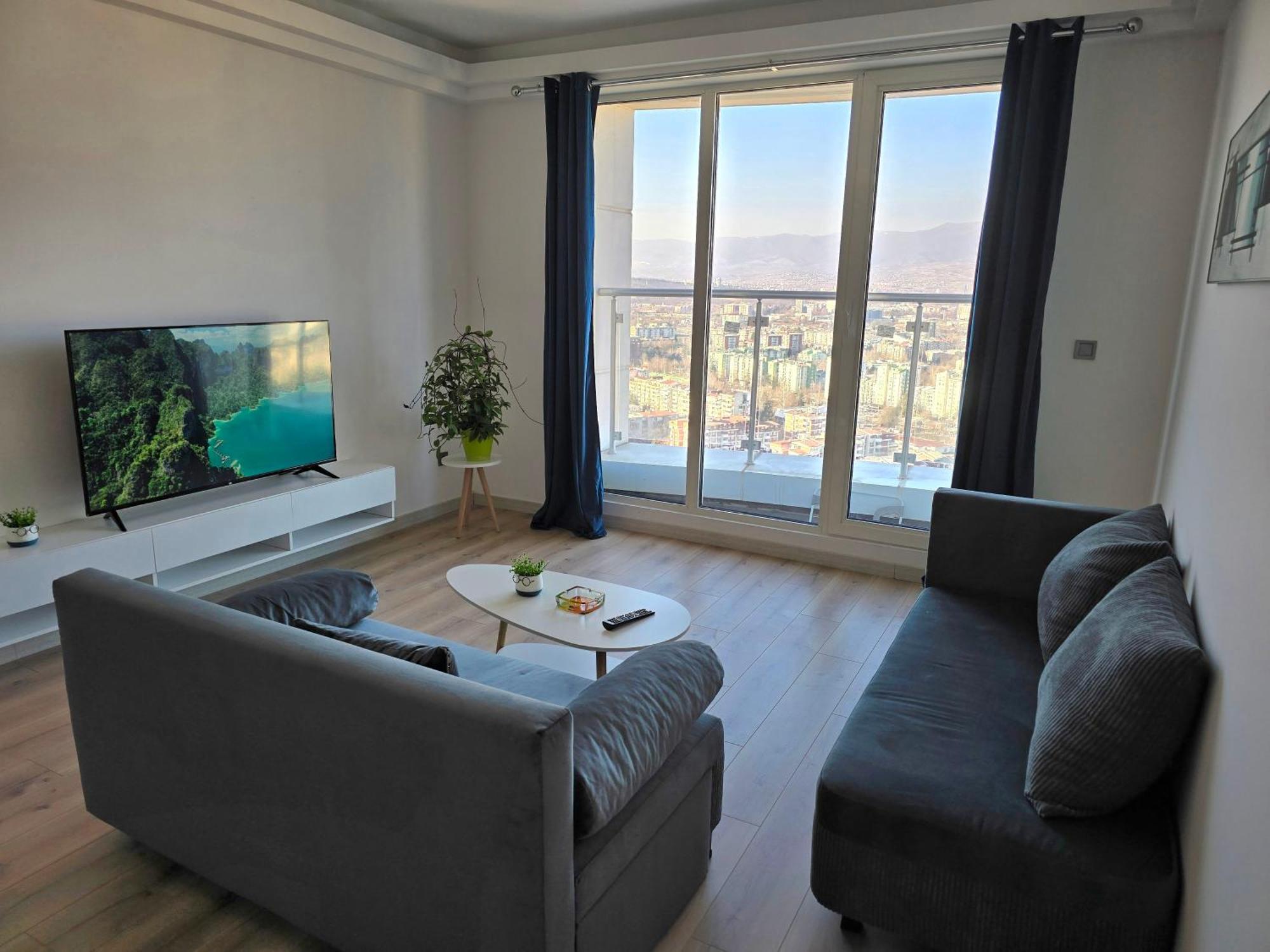 Cevahir Sky City Apartment With Spa, Pool & Fitness Included Skopje Eksteriør billede